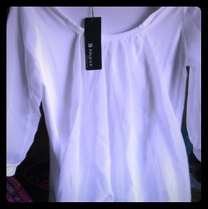 Allegra k mid sleeve shirt